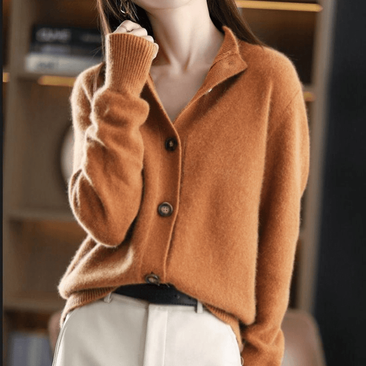 Andrea | Cardigan en tricot classique