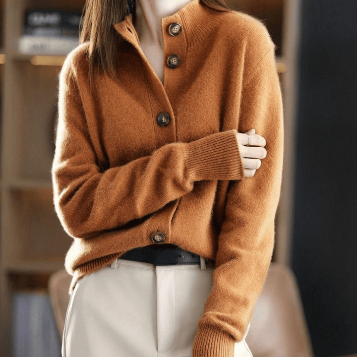 Andrea | Cardigan en tricot classique