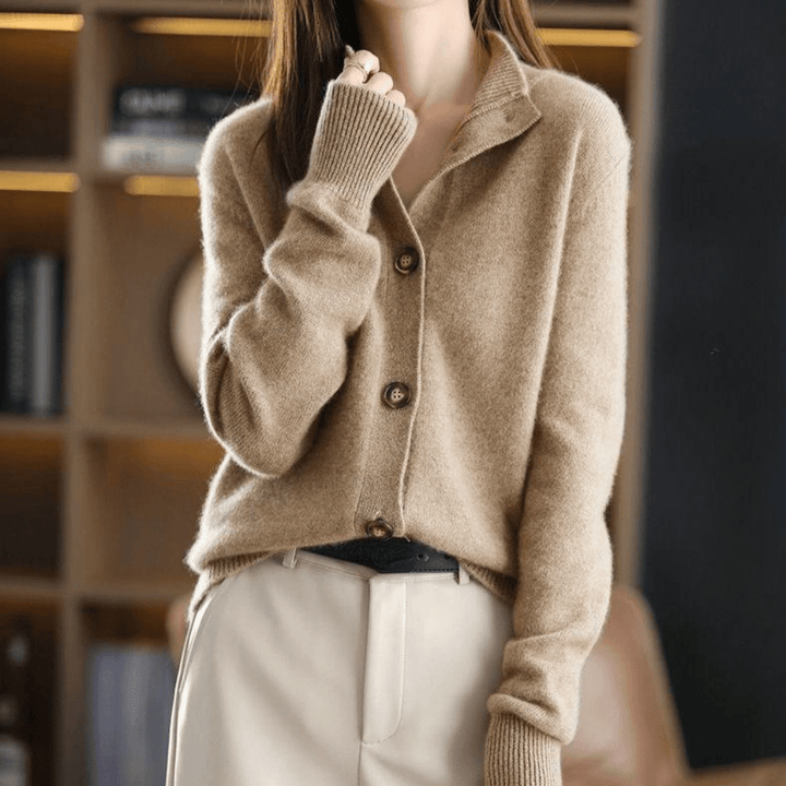 Andrea | Cardigan en tricot classique